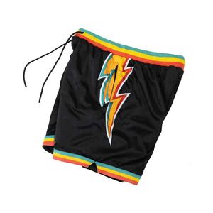 OEM personalizado sublimación Casual gimnasio desgaste hombres verano deporte poliéster corto Jogging Streetwear Regular Fit malla pantalones cortos - Product Image 3