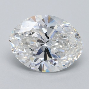 IGI 4.01 ct taille ovale diamant cultivé en laboratoire en vrac pour bague F couleur VS1 clarté diamant de laboratoire diamant écologique en vrac pour elle - Product Image 1