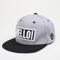 Casquette Snapback à Visière Plate Personnalisée en Gros, Unisexe, Streetwear, Hip Hop, Réglable, Logo OEM, Taille Unique, Hommes Femmes