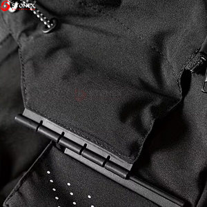 Customizable Logo Printed Canvas Full Zipper Waterproof Windproof Hooded Autumn <b>Windbreaker</b> Jacket for Men OEM Service - Product Image 5