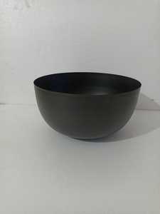 Bol à riz en métal massif au design moderne, bol de service de vaisselle de qualité très vendu pour la décoration de la maison et des repas - Product Image 2