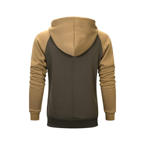 Printemps et automne hommes et femmes sweat à capuche zippé logo imprimé personnalisé brodé manteau de sport de course à pied - Product Image 2
