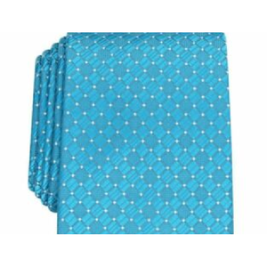 Cravatta Perry Ellis da Uomo Casual Micro-Dot Kimball con Stampa Floreale Blu, Taglia Regolare, in Poliestere, Confezionata in Scatola Regalo - Product Image 2