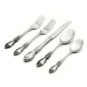 Stainless Steel <b>Flatware</b> <b>Sets</b>-Durable Eco-Friendly Elegant Party Cutlery for Home & Restaurant Use - Product Image 4