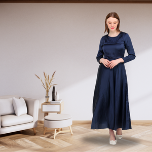 ชุดเดรสยาวผ้าฝ้ายเนื้อนุ่มเนื้อเนียนใส่สบายสำหรับปาร์ตี้ฤดูร้อนสินค้าส่งออกจำนวนมาก - Product Image 3