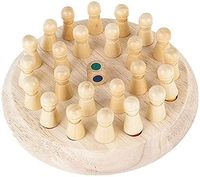HRM HRM-0803 Boîte de jeu d'échecs en bois avec horloge pour enfants, taille, couleur, forme et logo personnalisables, fabriqué en Inde