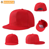 Gorra de Béisbol Deportiva de 6 Paneles de Alta Calidad OEM de SAMAVIA, Visera Curva, Bordado 3D Personalizado, Estilo Hip Hop, Lona, para Fiestas