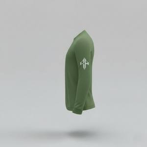 Camiseta de Manga Larga para Hombre 2026 de Alta Calidad, Cuello Redondo, 100% Algodón, Estilo Holgado Personalizado, Casual, Bajo Demanda, RIVIAN ATLANTIC - Product Image 5