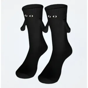 Couple's Breathable and <b>Warm</b> Jacquard <b>Socks</b> with Custom Logo Novelty Print Design for Daily Use for All Seasons - Product Image 2