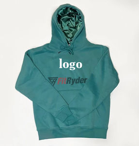 เสื้อกันหนาวมีฮู้ดแบบสวมหัวสำหรับผู้ชายโอเวอร์ไซส์เสื้อมีฮู้ดบุผ้าซาตินผ้าไหมผ้าฟลีซสำหรับผู้หญิงกำหนดเองได้สไตล์สตรีทแวร์สำหรับฤดูหนาว - Product Image 3