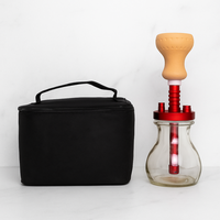 Kit Chicha Portable Moderne Mini en Aluminium avec Sac de Transport – Fournisseur OEM
