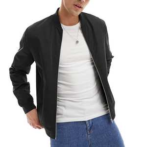 Vente en gros OEM ODM personnalisé hommes blouson aviateur Streetwear Varsity Baseball Flight Jacket léger à la mode veste d'extérieur décontractée - Product Image 1