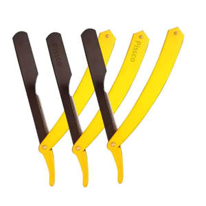 Navaja Plegable de Afeitar, Cuchilla de Barbero, Herramienta de Afeitar, Navaja de Acero Inoxidable Plegable, 1 Unidad - Product Image 2