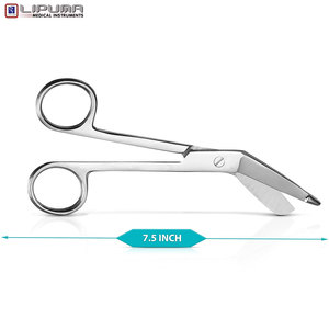 Tijeras para Vendajes Lister, Manuales, de Acero Quirúrgico de Primera Calidad, Certificación CE, Garantía de 5 Años MOL, para Técnicos de Emergencias Médicas, Paramédicos, LIPUMA - Product Image 4