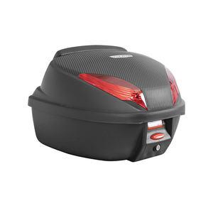 Baúl Superior Teknix S-Line 35L Negro/Carbono para Motocicletas y Scooters, Caja de Aleación de Carbono FRP Resistente, Baúles Traseros de Calidad para Motocicletas - Product Image 1