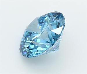 เพชรทรงกลม2.04ct สีฟ้าสดใสแฟนซี VVS1ปลูกในห้องปฏิบัติการ - Product Image 2