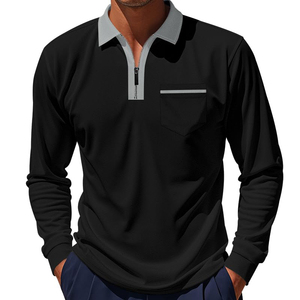 Camisas Polo para Hombre al por Mayor, Impresión de Logotipo Personalizada, Tela Personalizada, Camisa Polo de Algodón y Poliéster Suave, Camisas de Golf para Hombre para Verano y Aire Libre - Product Image 2