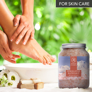 Sel rose de l'Himalaya Aromatika pour le bain 1,3 kg 100% pur et non raffiné pour l'exfoliation et la détoxification du corps - Product Image 6