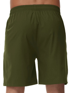 Pantalones cortos de punto de secado rápido informales con etiqueta privada personalizada para hombre, pantalones cortos de tenis de talla grande para hombre - Product Image 2