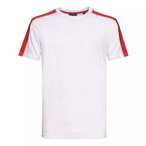 Camiseta lisa de gran tamaño para hombre, camisa de alta calidad con bordado personalizado en blanco, 100% - Product Image 5