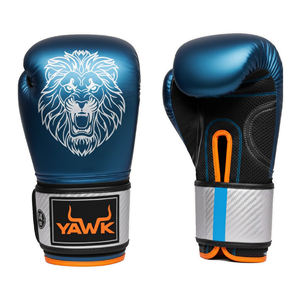 Gants de boxe personnalisés en cuir de vache véritable, vente en gros, cuir PU, logo OEM, emballage, couleur, matière, origine, modèle, client - Product Image 1