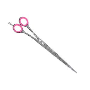 Las mejores tijeras profesionales rectas de acero y Metal para el cuidado de mascotas para belleza, tijeras de aseo para mascotas recubiertas de papel - Product Image 5