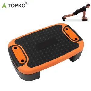 Topko Hoge Kwaliteit Aerobe Stap Verstelbare Stap Platform Voor Thuis Fitness Aerobe Training Oefening Yoga Pedaal Stepper