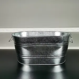 Seau à glace en acier inoxydable pour événements, seau à glace artisanal en aluminium, design marteau mural, écologique, pour utilisation sur table - Product Image 3