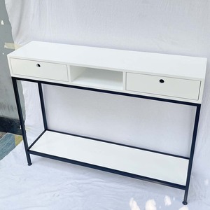 CST011 2-Tier <b>Console</b> <b>Table</b> with Drawers Modern Living Room Furniture for Entry Villa Hotel - Product Image 6
