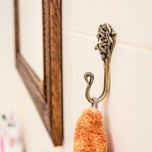 Luxurious Handcrafted <b>Curtain</b> Wall Hooks in Durable Material with Elegant Finished Perfect for Towels and Door Hanging Display - Product Image 5