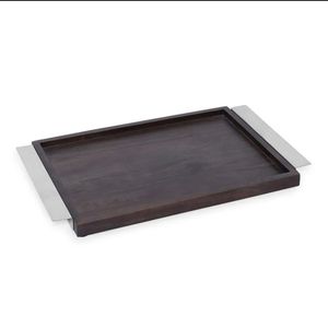 Bandeja de servicio de calidad superior hecha a mano con mango de metal, mesa decorativa más nueva para el hogar, cena, restaurante y suministros de Hotel - Product Image 1