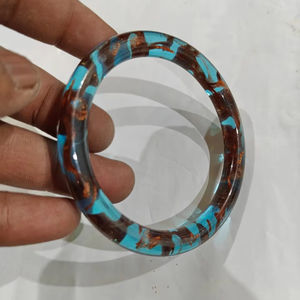 Bracelet en résine carré en résine acrylique avec bracelet en marbre de style européen et américain pour femmes - Product Image 1