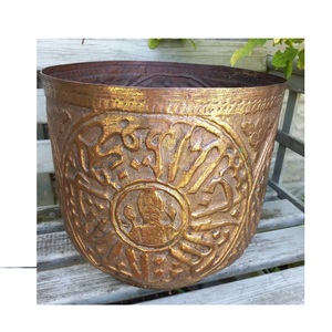 Casa Piso Decorativo Piso de la boda Decoración Más barato Productos de artículos de jardín Macetas de metal para jardín Planta Maceta - Product Image 5