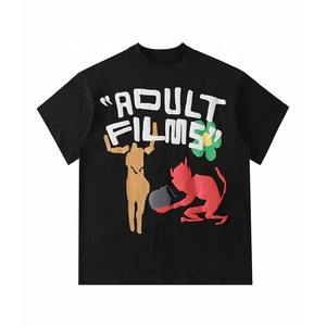 Fabricante de Pakistán Precio competitivo Camiseta Top Trendy Producto Puff Impresión Camiseta Ropa al aire libre Puff Impresión Camiseta - Product Image 1