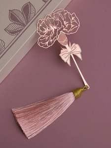 High Quality Elegant <b>Metal</b> <b>Bookmark</b> With Decorative Motifs Inspirational Quotes And Smooth Durable Finish - Product Image 6