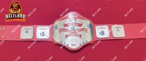 Ceinture de championnat de poids lourd IWA Mid-South, taille adulte, en zinc 2 mm 4 mm - Product Image 3