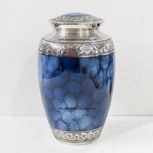 ที่ใส่เถ้ากระดูกทองเหลืองแกะสลักทำด้วยมือมีลวดลายพิมพ์ดิจิตอลสำหรับมนุษย์ทำจากไม้โกศสีเขียวแกะสลักได้ตามต้องการเกรดที่ดีที่สุด - Product Image 4