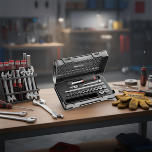 Jeu de douilles métriques à 6 points Facom de 18 pièces 3/8'' - Product Image 3