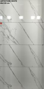 Azulejos de Porcelana Esmaltada Pulida PGVT de Alta Calidad, Aspecto Mármol, Acabado Brillante Mate Lapato, para Proyectos Residenciales y Comerciales Globales - Product Image 4