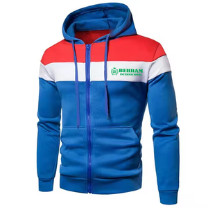 Sweat à capuche unisexe zippé en molleton de luxe 280 g/m² en coton 100 %, séchage rapide et respirant, style streetwear pour homme - Product Image 5