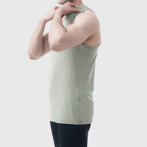 Customized <b>Striped</b> Design Stylish Fitness Men's <b>Tank</b> <b>Tops</b> / OEM Summer Men's Cotton <b>Tank</b> <b>Top</b> With Wholesale Cheap Price - Product Image 5