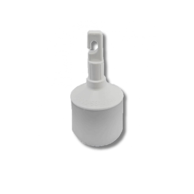 Premium Torchit Foldable 4-Fold Aluminum White Cane Wrist Strap Roller Design Lightweight Durable Class I Blind Visually