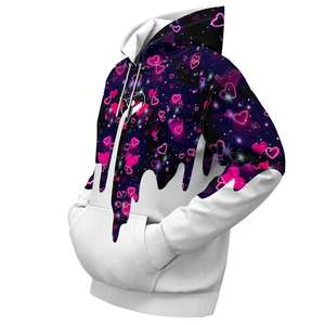 2025 Peso pesado Venta al por mayor Ropa de calle Fabricantes Sudaderas con capucha personalizadas Sudadera con capucha básica de sublimación unisex - Product Image 5