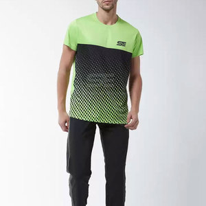 Camiseta de Hombre talla grande personalizada al por mayor tallas populares con diseño personalizado sublimación - Product Image 4