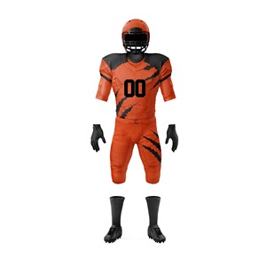 Best Price American <b>Football</b> Uniforms Hot Sale Breathable Sports Wear <b>Cheap</b> Price with Team Name - Product Image 3