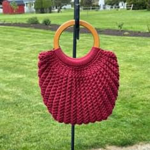 Bolso de ganchillo para mujer Bolso de hombro cruzado de punto Bolso de ganchillo lindo para niñas OEM Hecho en Vietnam - Product Image 3