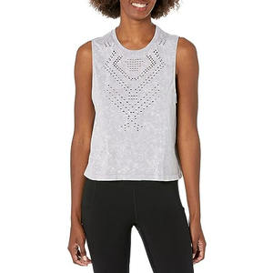 Top Deportivo de Alta Calidad, Transpirable, Tejido, Informal, para Gimnasio, Fitness, Running, Yoga, para Mujer - Product Image 1