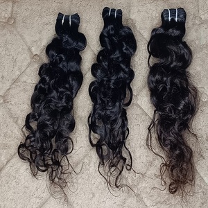 ผมต่อจากผมมนุษย์เรีมีอินเดียขนาด20นิ้วเกรดหยิก - Product Image 1