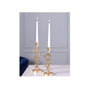 Best Quality Designer Crystal Candle Stand Luxury Aluminum Metal <b>Candelabra</b> for Wedding and Christmas Decorations - Product Image 3