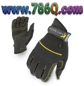Rope Rescue Tactical Rappelling Mountain Climbing Trekking Camping Hiking Water Proof Gloves - Product Image 1